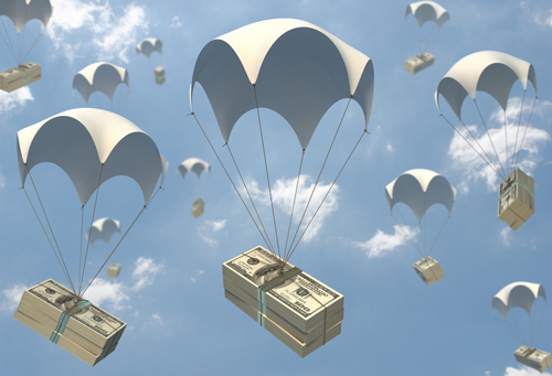 money_parachute